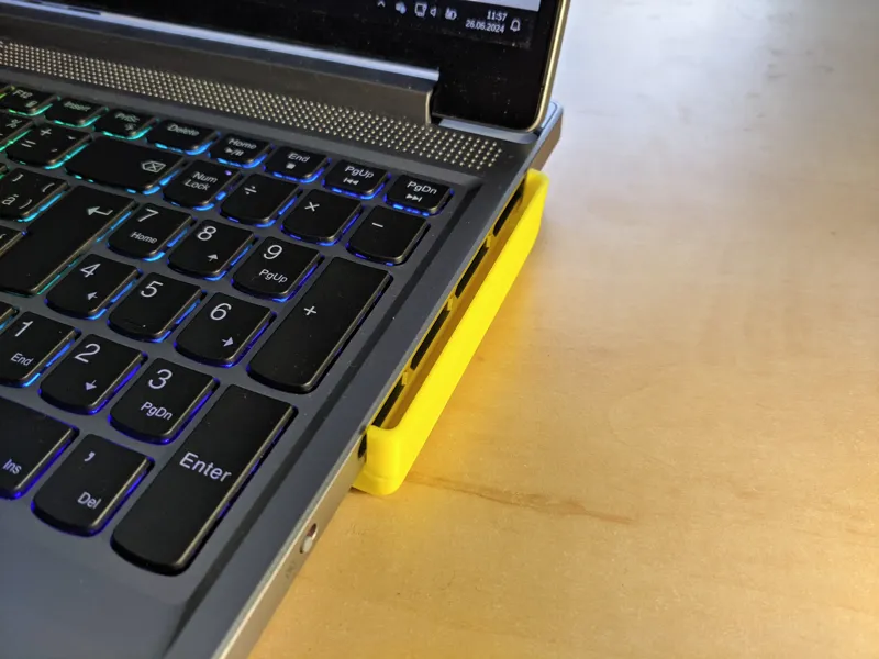 lenovo legion 5 slim hand heat deflector