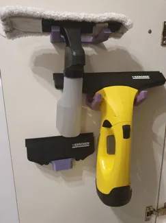Mount for Karcher Window Vacuum + EU plug