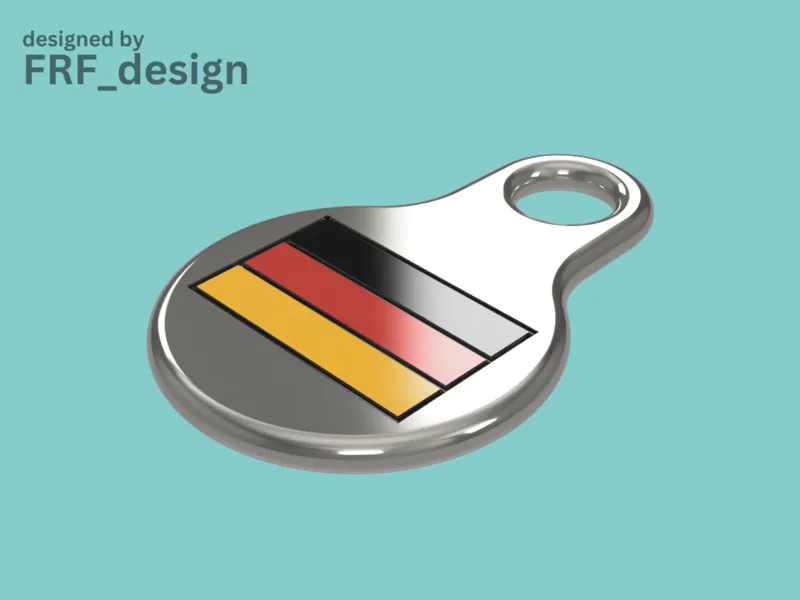 Keychain - Shopping cart coin/token - Germany