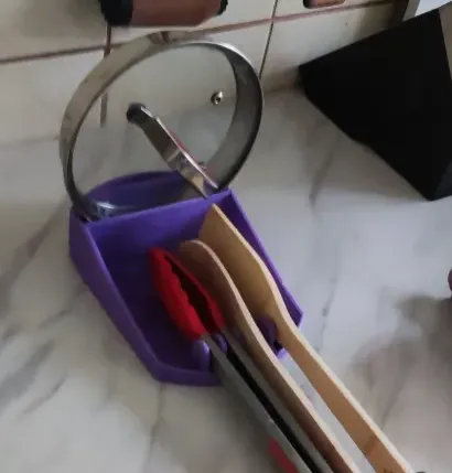 spatula holder & pot lid holder/kitchen organizer
