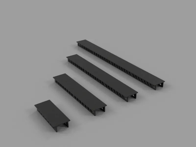 Acoustic panel Cable Tray