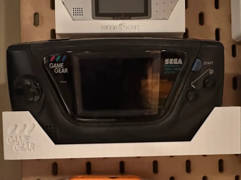 IKEA Skadis Mount for Sega Game Gear