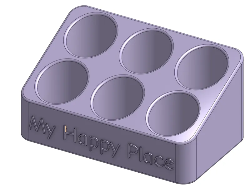 Spice jar display rack