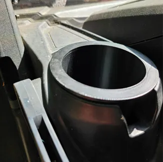 Can Am Defender cup holder replacement with drain