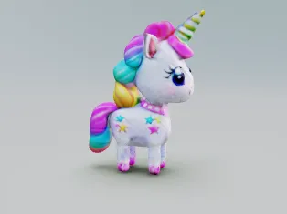 A super cute unicorn!