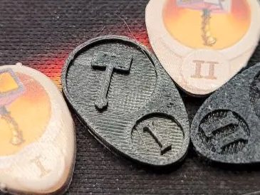Dice Forge hammer token
