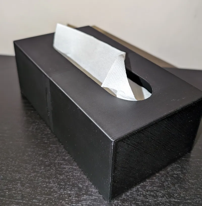 Easy to print paper towel box