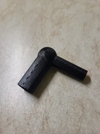 Elbow Pipe (90 Degrees) - OpenSCAD
