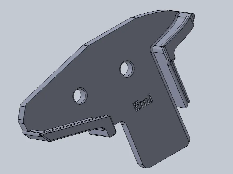 Measuring caliper wall holder