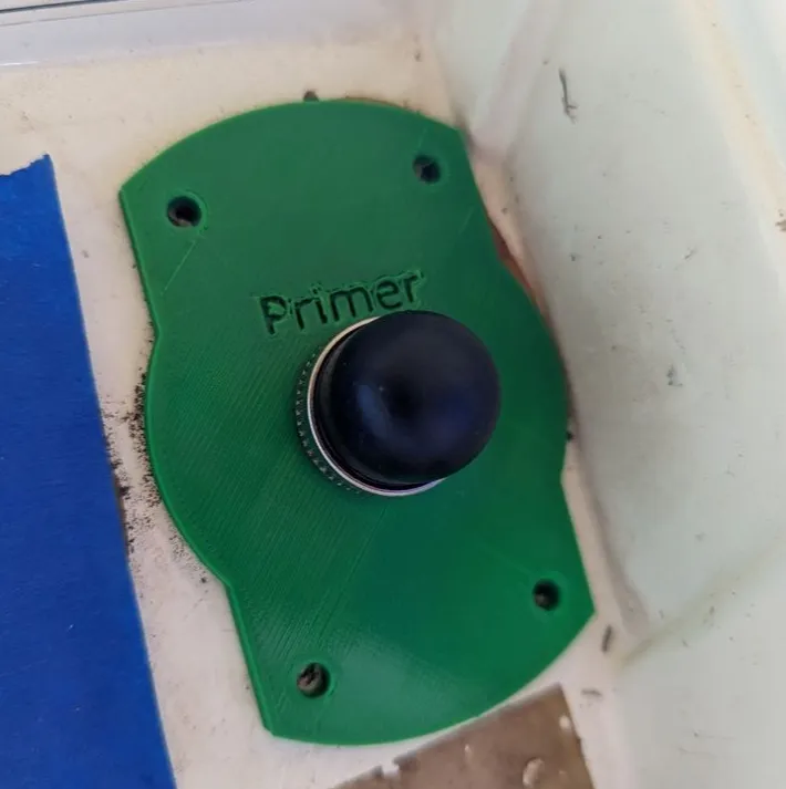 Kawasaki X2 Oil Block Off Primer Plate