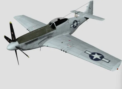 P-51 Mustang fighter aircraft