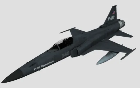 F-20 "Tiger shark" Jet fighter