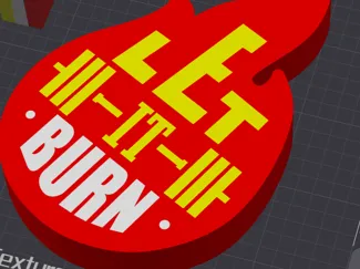 Let it burn - Lightbox