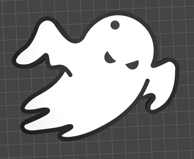 Ghost keychain