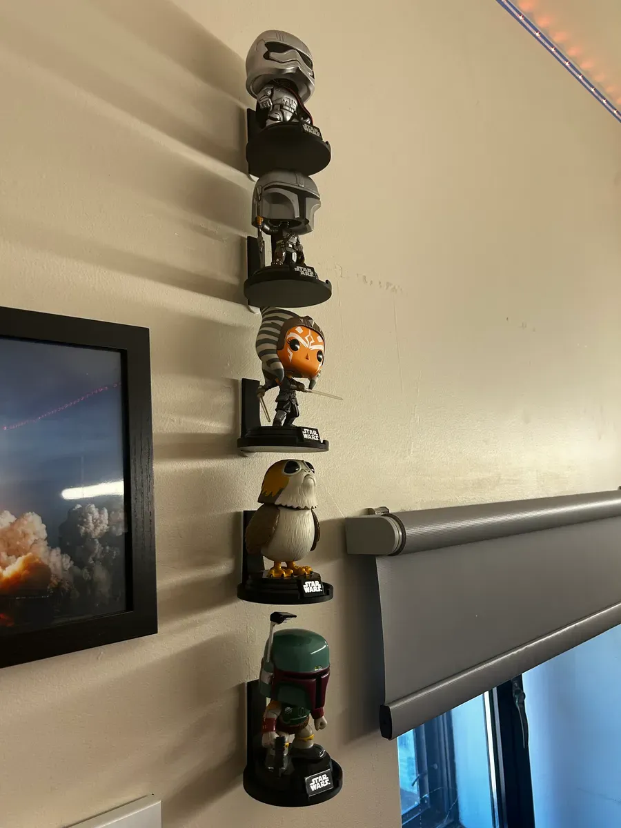 Funko Pop! Wall Holder by Molten Layers - MakerWorld