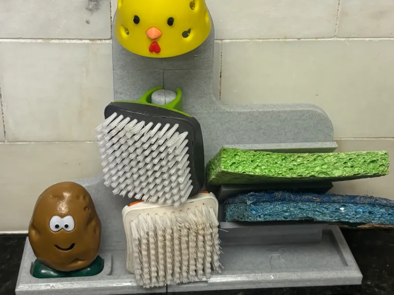 Scrubber Rack