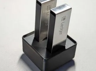 Gridfinity 1x1x3 Ledger Nano S holders
