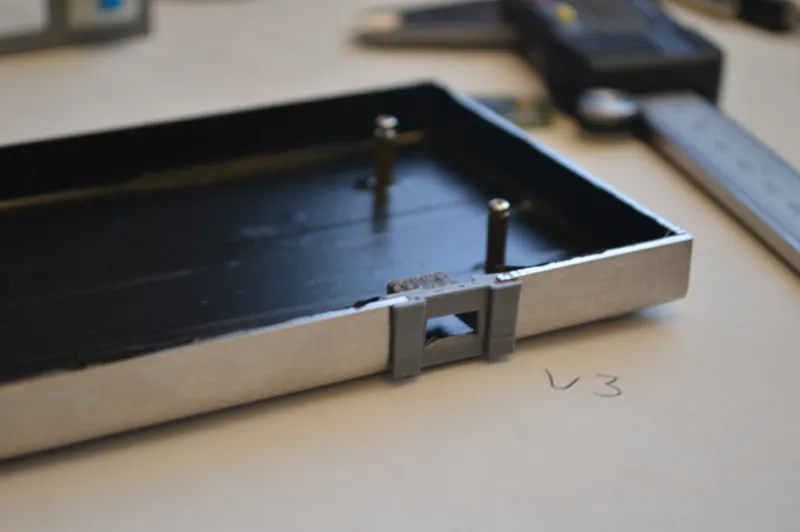 teensey cover and mount for Planck formed bottom