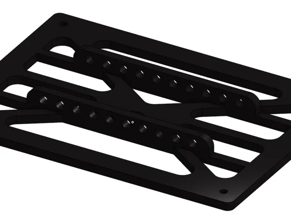 Support de hub GoBILDA pour rail en U