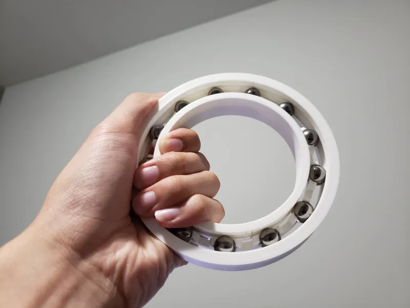 3D Printable Ball Bearing - Needs 12mm Balls