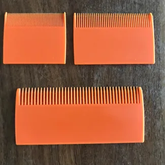 Lice Comb flat in 3 sizes