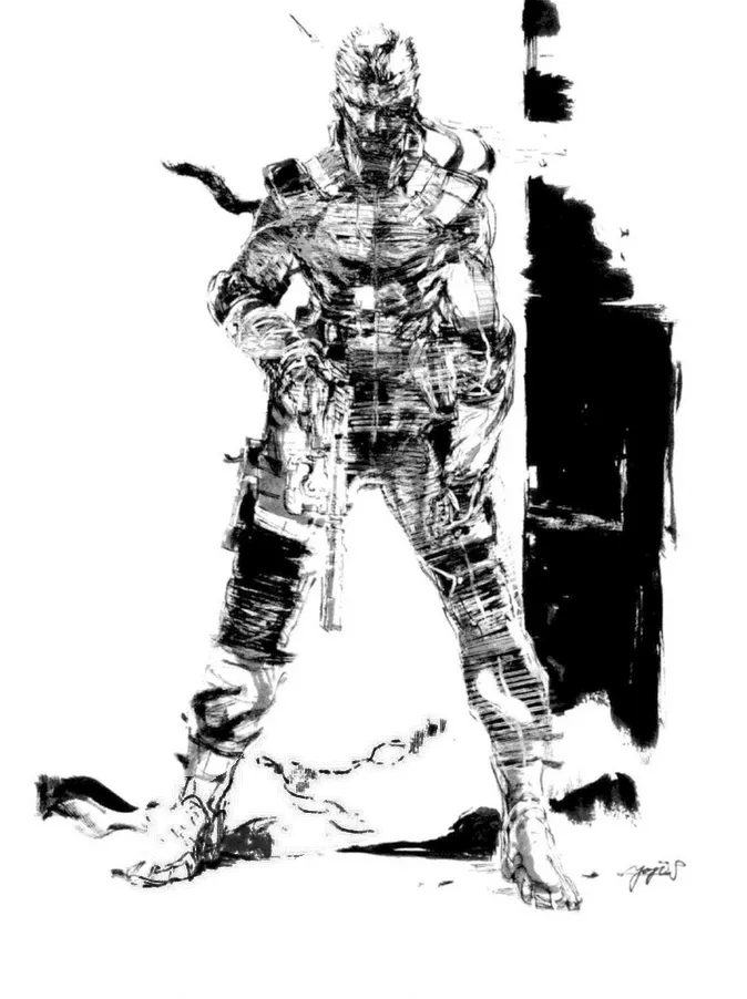 Solid Snake (hueforge)