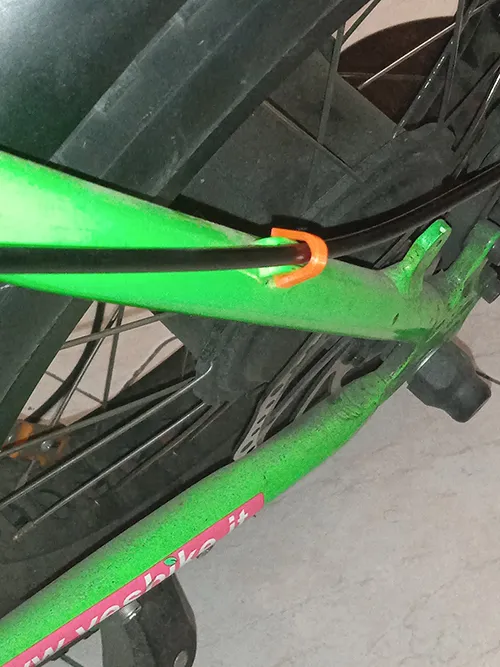 bike wire sheath clip