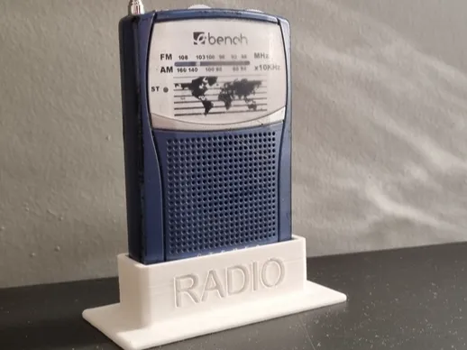 Bench Stereo Radio holder