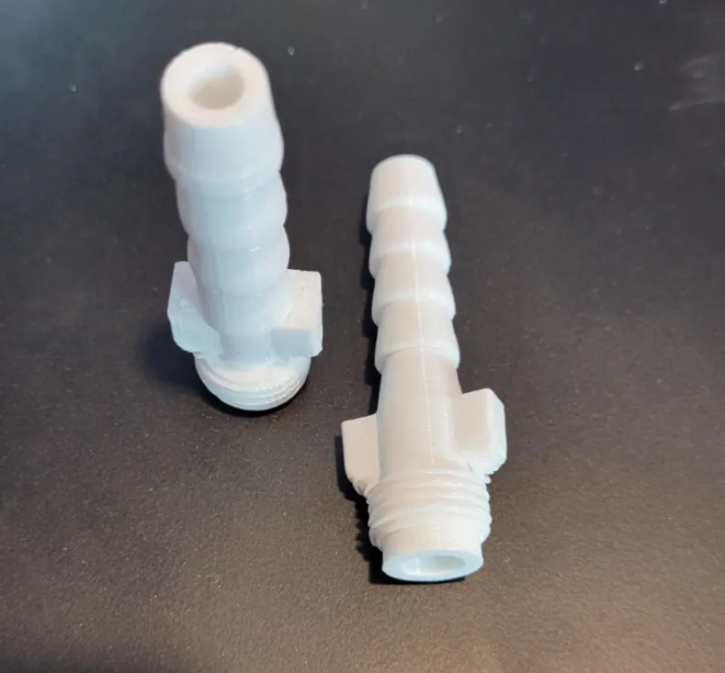 Moen faucet pipe to hose barbed fitting adapter