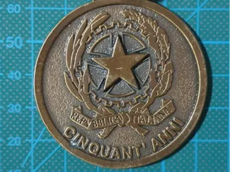 medaglia repubblica italiana