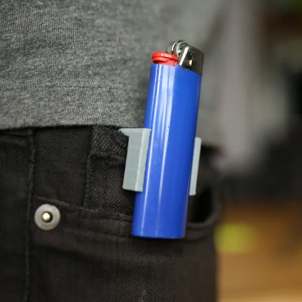 Clip porte-briquet