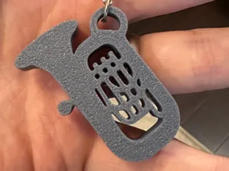 Euphonium Keychain