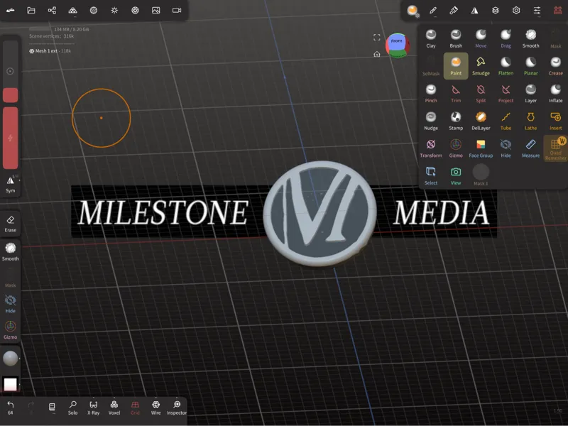 Messy Milestone logo