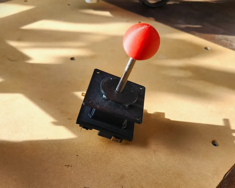 3D Printed Arcade Joystick
