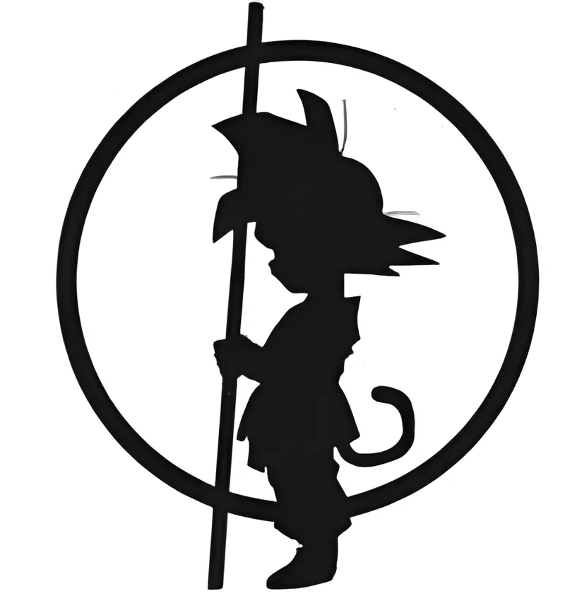 Kid Goku Keychain 1