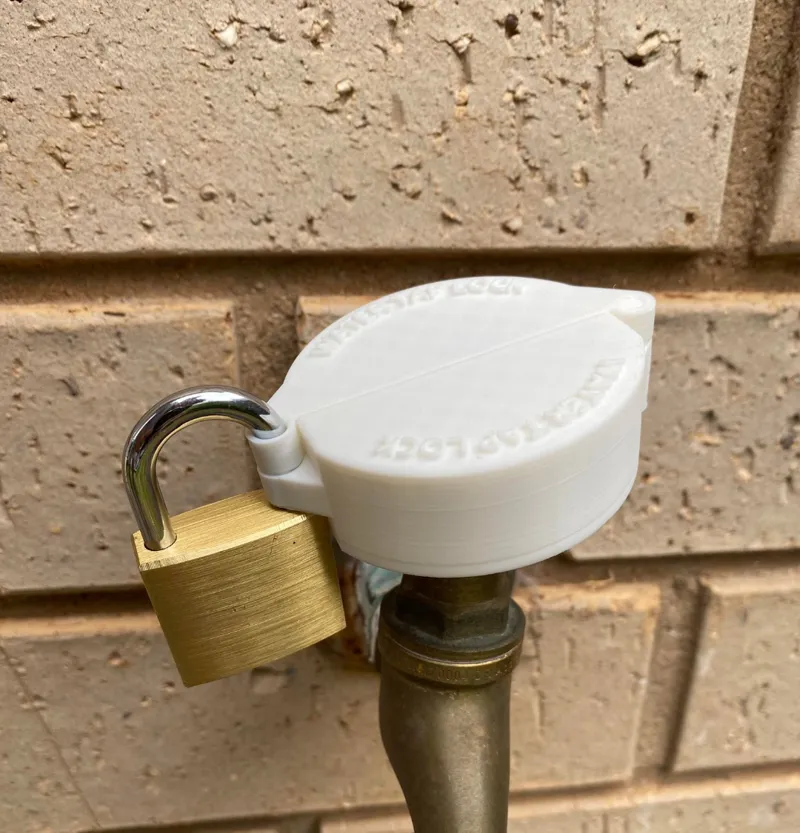 Water Tap Lock