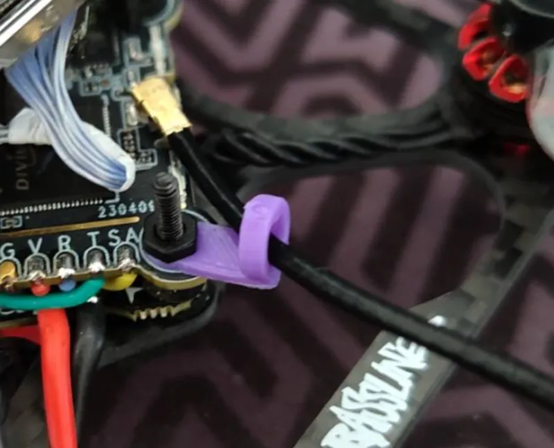Tinywhoop VTX antenna holder