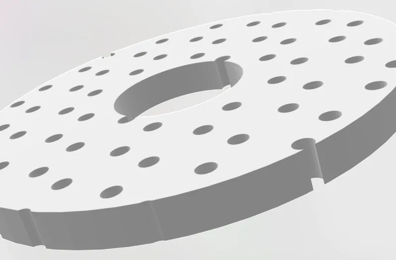 Fluidised reactor stopper