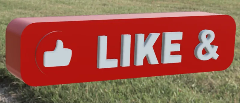 "Like &" button
