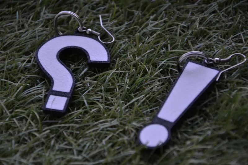 Question mark & Exclamation mark Earrings