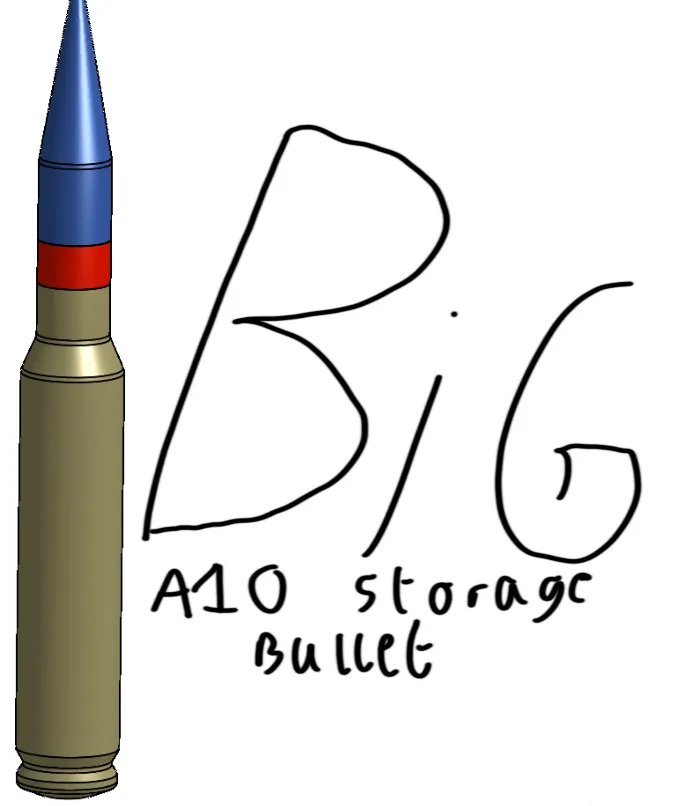 A10 storage bullet