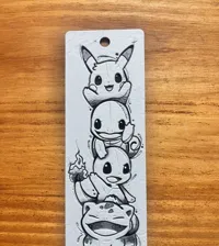 Marque-page Pokémon multicolore — photo 1
