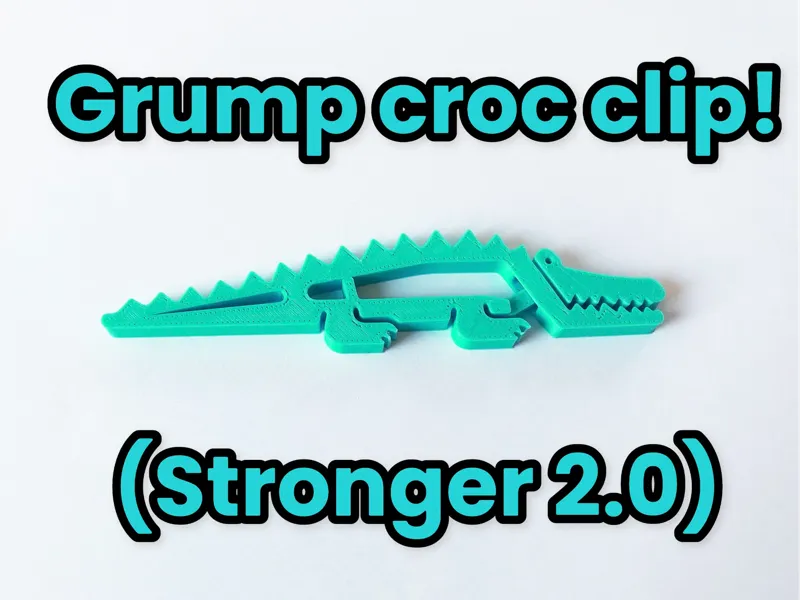 GRUMPY CROC CLIP!