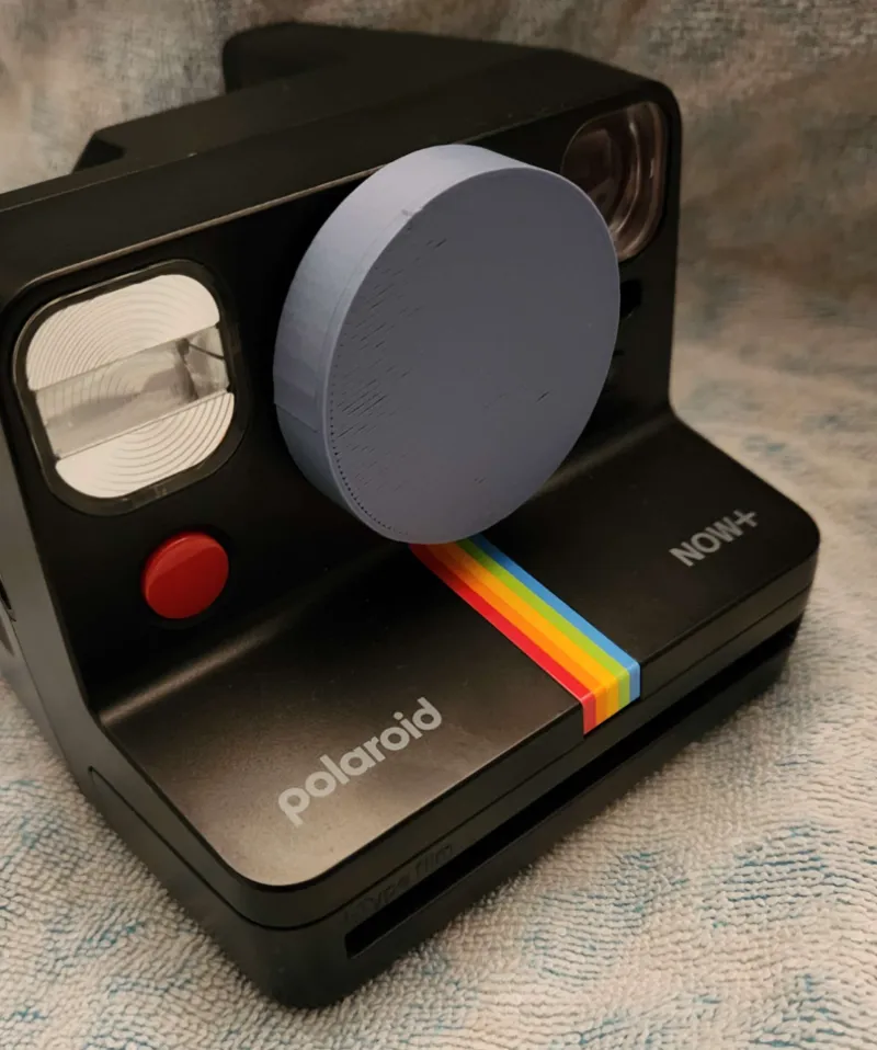 Polaroid now plus lens cap