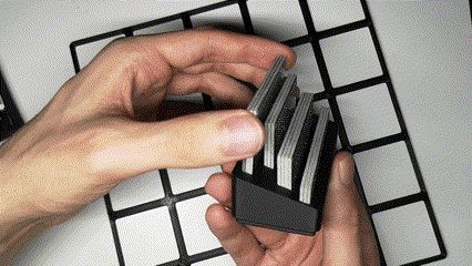 Gridfinity Prototype Board Holder 
