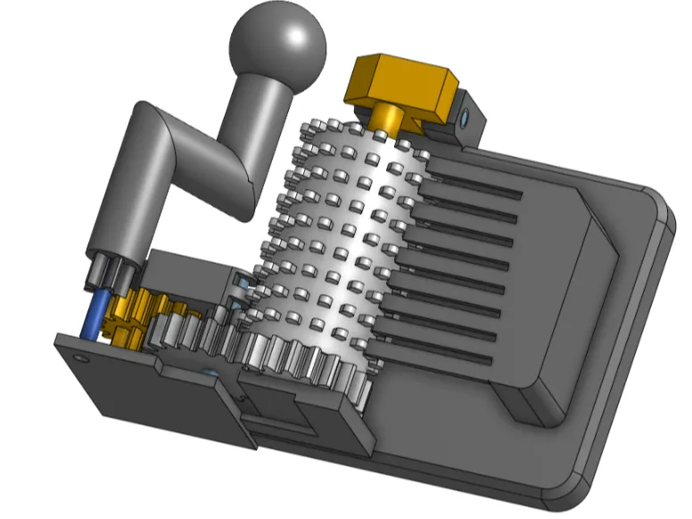 Working music box