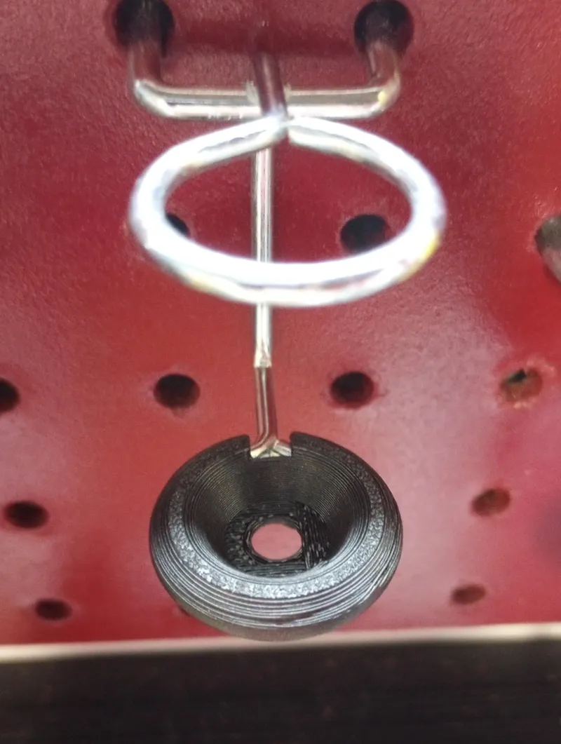 Pegboard Screwdriver Holder Insert for Small Tools