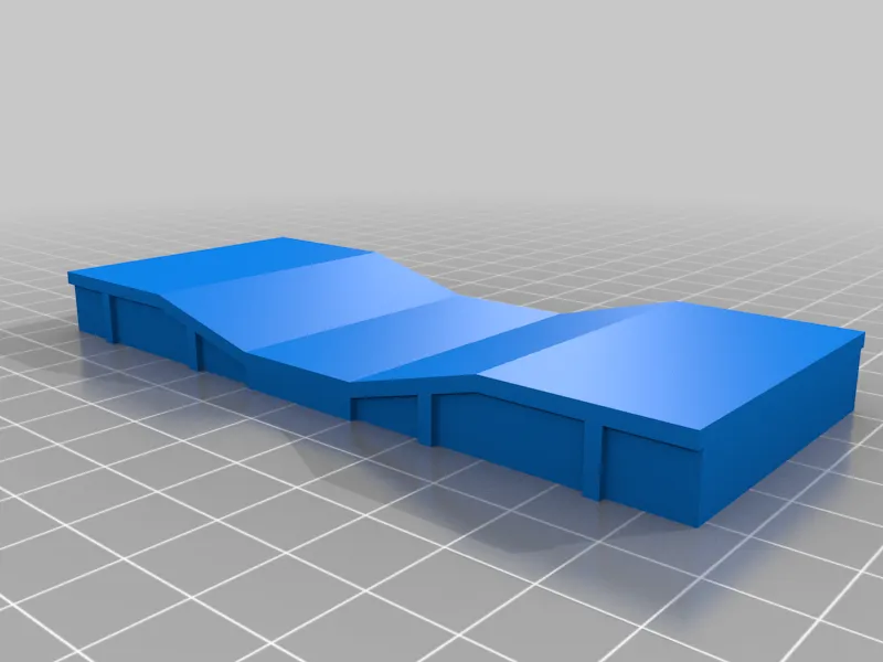 H0 1:87 Modular Station Platform