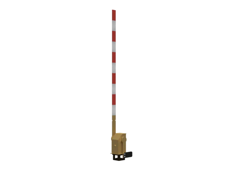 H0 1:87 Rail Crossing Guard / Ramp