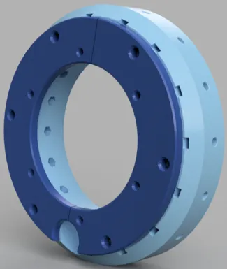 Hooverboard motor 12" RING  adapter